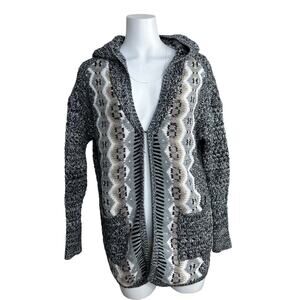 Victoria’s Secret Hooded Sweater Jacket Coat XS